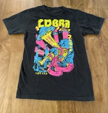 Vintage Cobra Starship Band Fire UFO T-shirt Short All Size S to 5XL IL823