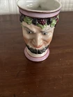 c 1870 19th Century Porcelain Bacchus/Dionysus God of Wine Cup Mug Staffordshire