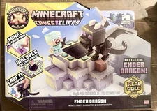 Treasure X Minecraft Caves & Cliffs Battle The Ender Dragon Mojang | NEW