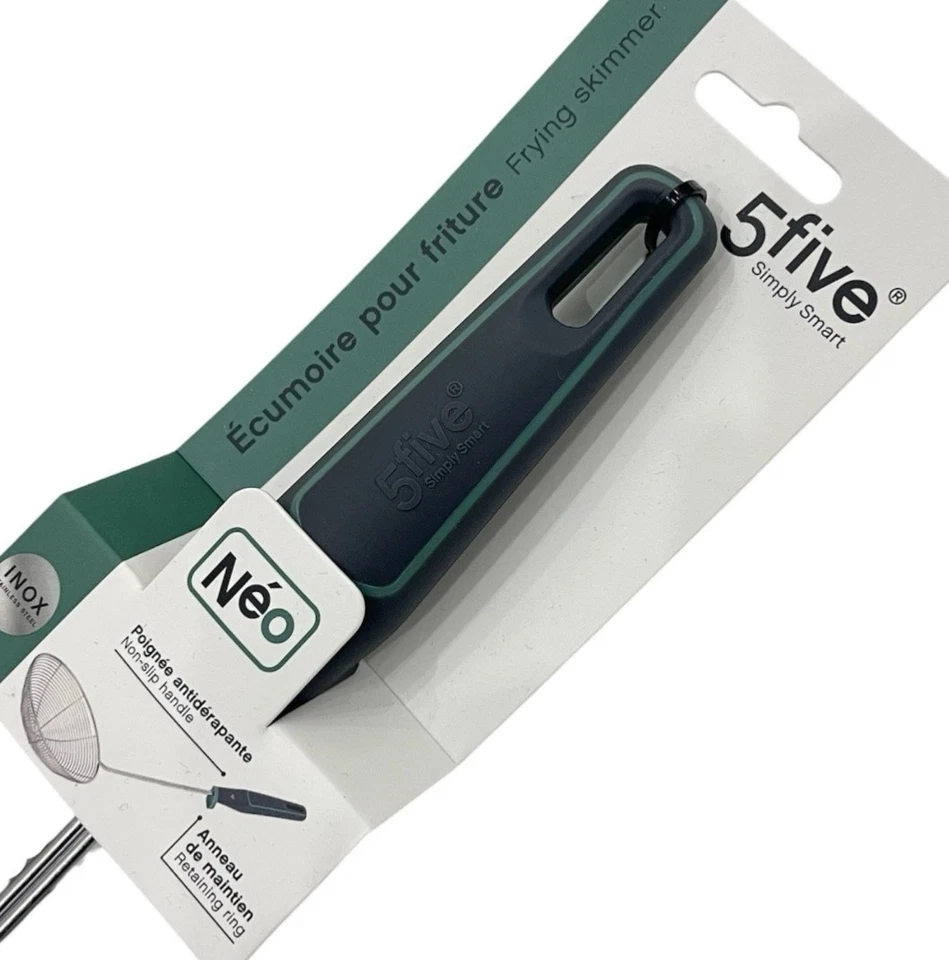 Frittierlöffel Edelstahl 42cm Profi Schaumlöffel Skimmer für Fritteuse & Pommes - Bild 4 von 4