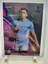 Topps Finest Champions League 2021/22 # 58 Liam Delap Manchester City FC Rookie