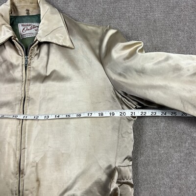 Vintage 50s Hercules Satin Pearlescent Jacket Mens Small