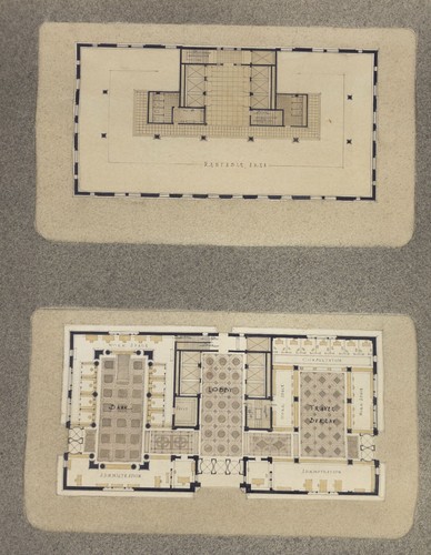 Antique 1927 Architectural Watercolor Drawing Harvard Univ. -Theodore A. Vierra - Picture 3 of 13