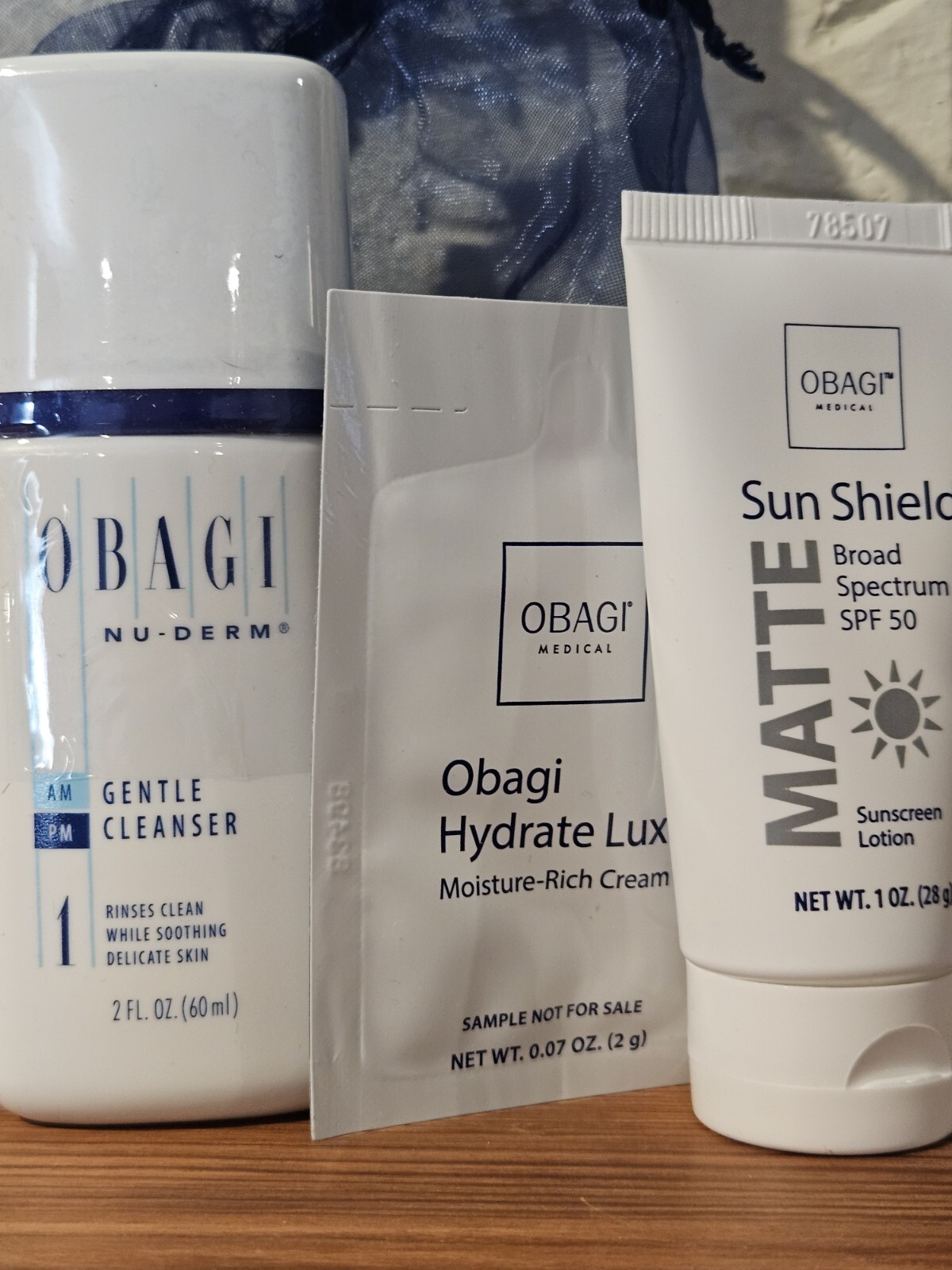 Obagi Travel Set Face Wash Lotion Sunscreen Travel Size NWT eBay