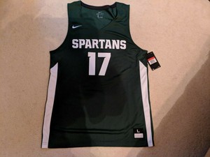 spartans basketball jersey