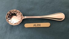 CHRISTOFLE  ALBI  Cuillère à Sucre Confiture Métal argenté- New