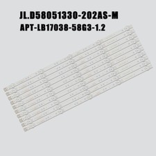 10 pezzi strisce LED per 58G2A300 58V20 5835-W58000-1P00 RDL580WY SW58D05-ZC22AG-06