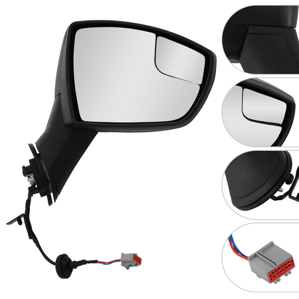 Manual Folding Rear View Mirror Right Side Mirror For Ford EcoSport 2018-2022 - Image 4 of 4