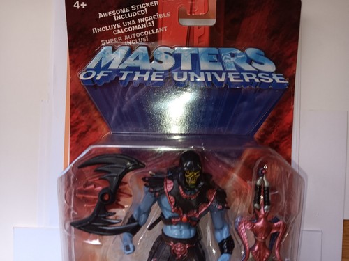HOJA GIRATORIA SKELETOR MOTU 200X MAESTROS DEL UNIVERSO MATTEL SELLADA SIN USAR, EN CAJA - Imagen 3 de 4