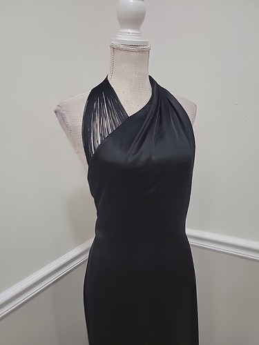 JILL JILL STUART 252421 Abito da cocktail donna con frange tè lunghezza taglia 14 Antropo - Foto 5 di 15