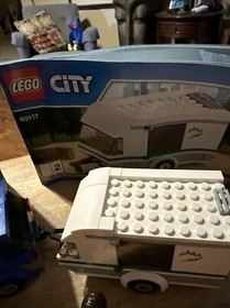 LEGO 60117 CITY Van & Caravan complete with instructions