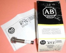 New Allen Bradley PROXIMITY SWITCH 871C-D2NP12-D4 Ser. A Rev A Germany
