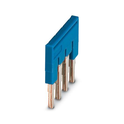 10pcs PHOENIX FBS 4-6 BU 3036958 Plug-in Bridge 4 Positions   New  KD #E1