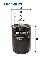 Filtron OP588/1 ÖLfilter FüR Ford Nissan