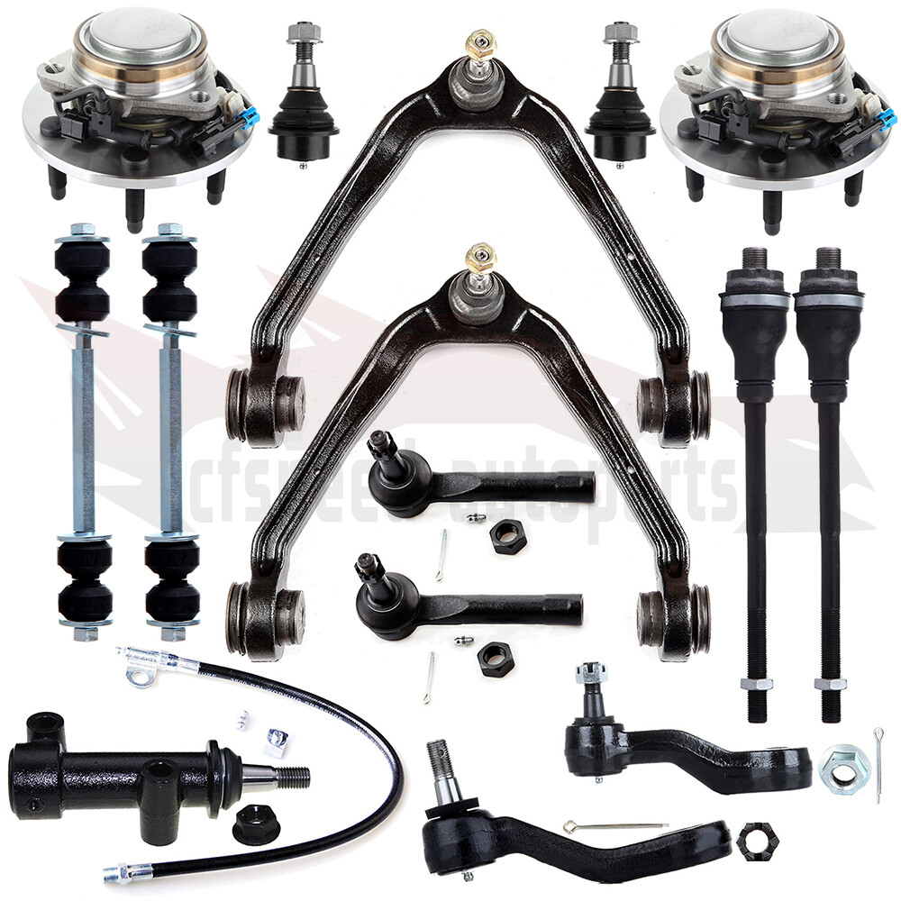 15x Sway Bar Control Arm Ball Joint Wheel Bearning Hub For Chevrolet Tahoe 00-05