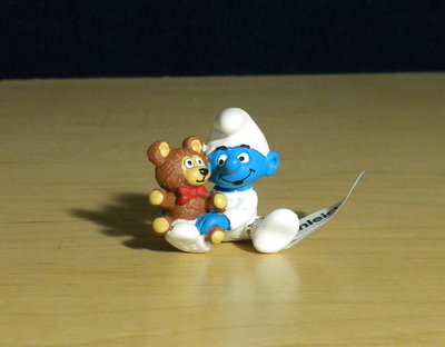 smurf teddy bear