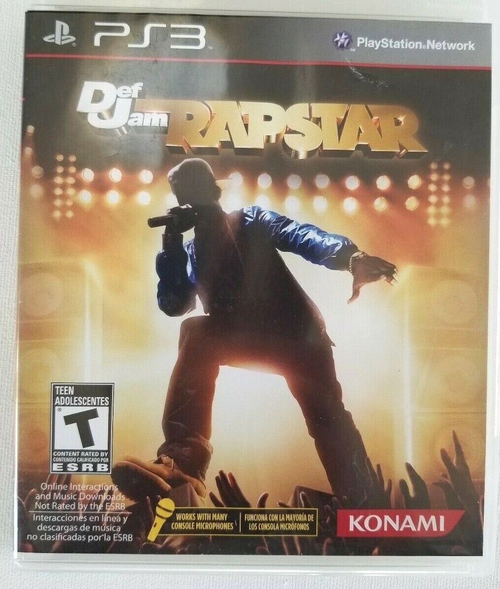 Def Jam Rapstar para PS3 - Konami - Jogos de Música - Magazine Luiza