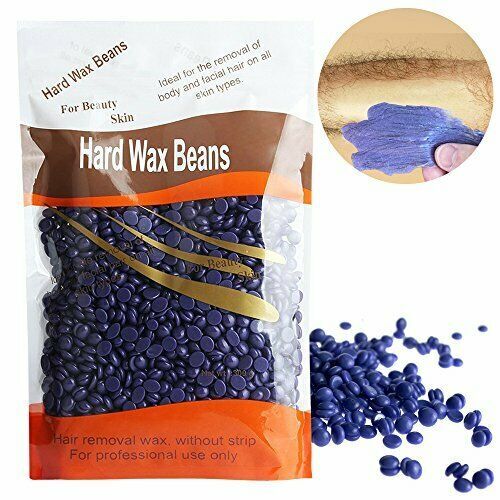 Depilatory Hard Wax Beans Pellet Hot Brazilian Waxing Beads Body Hair Removal UK - Picture 14 of 17