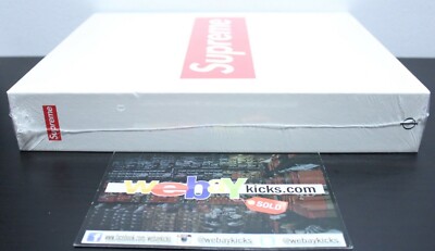 Supreme New York Phaidon Book Volume 2 Poster & Box Logo Sticker