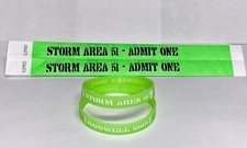 Storm Area 51 Wristbands Silicone Bracelets Glow In The Dark Free Shipping