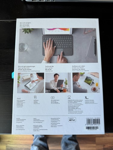 Logitech Combo Touch Tastatur-Case für iPad (7. Generation) - NORDISCHES LAYOUT - Bild 2 von 6