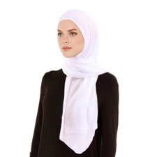 Long Headscarf Women Hijab Muslim Turban Shawl Wrap Scarves Islamic Stoles Scarf