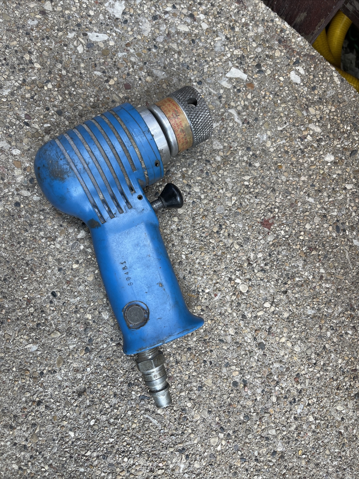Florida Pneumatic Blue Air Drill Chuck Missing Chuck eBay