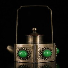 Collezione Rame Puro Gemma Intarsiata Fatta a Mano Sala Studio Goccia Acqua WX710