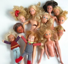 Vintage Barbie Doll Parts Bodies & Heads + Honey Hill Bunch Dolls