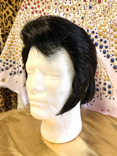 Elvis Perücke & Koteletten - 70er Jahre "Moody Blue" ETA WIG - Bild 9 von 24