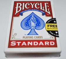 Bicycle Standard Size Standard Face Red Back Playing Cards Made in USA
