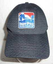 Black INDY PRO SERIES Racing Hat Cap Patch Strapback C-7