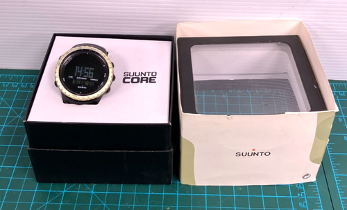 Suunto Core Black Outdoor Sport Watch with Altimeter Barometer & Compass