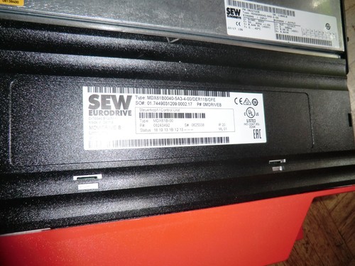 SEW EURODRIVE Movidrive MDX61B0040-5A3-4-0T MDX60A0040-5A3-4-00 wie neu - Picture 3 of 6