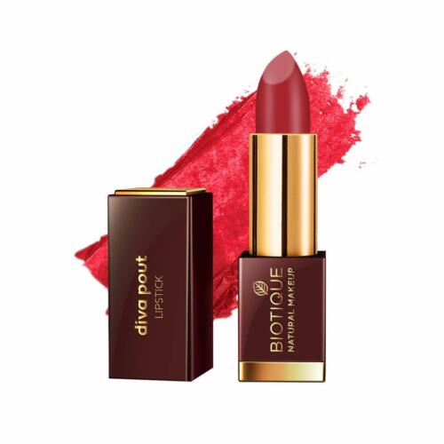 Biotique Diva Pout Lipstick, Red Alert (4g) Free Shipping Worldwide - Picture 1 of 4