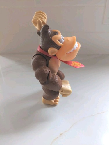 Donkey Kong - Nintendo Jakks Pacific 2014 -Super Mario Figurine -Adjustable - Picture 5 of 9