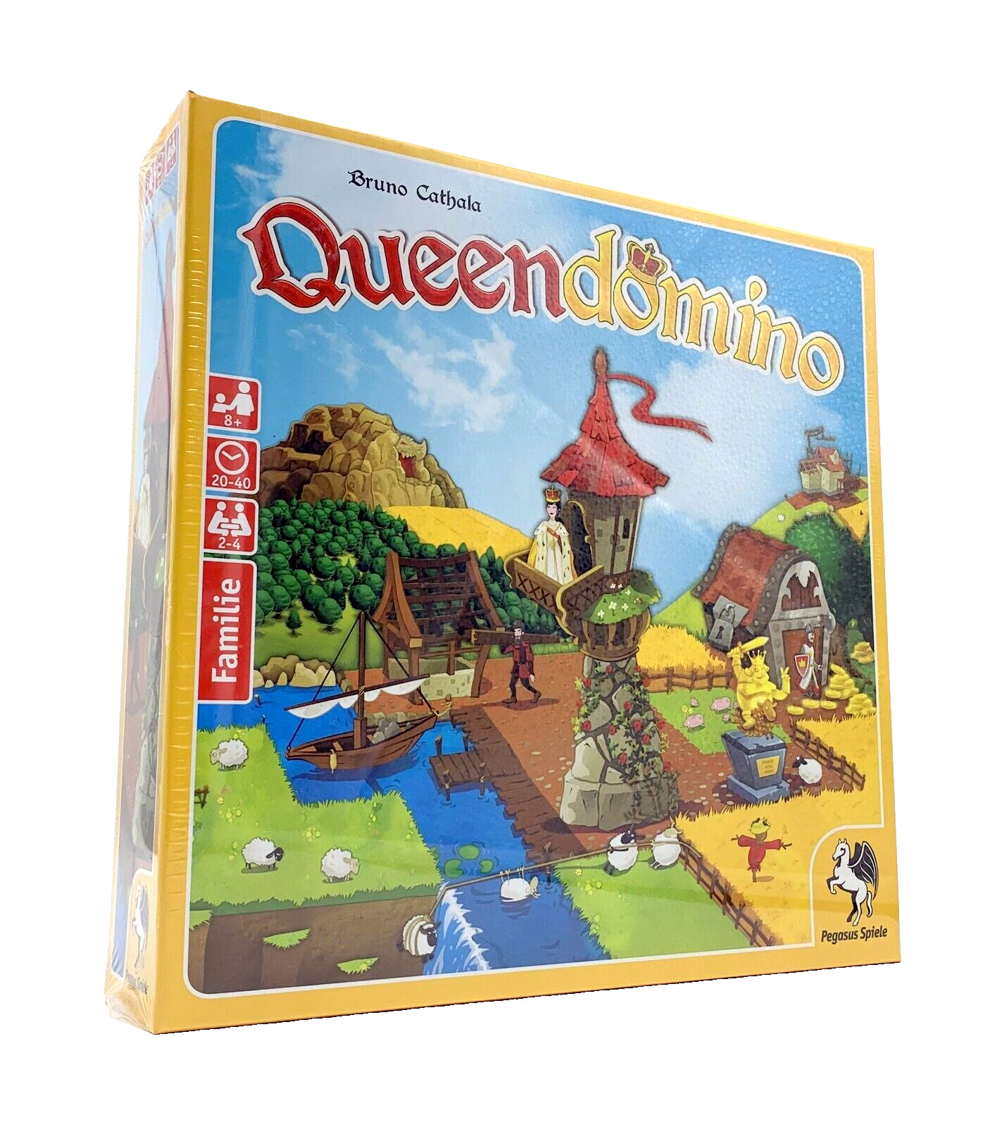 Thumbnail - Queen Domino Spiel Brettspiel Pegasus Spiele Neu In Folie