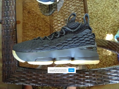 lebron 15 gs black gum