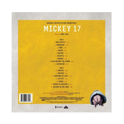 Jung Jaeil - Mickey 17 Movie Soundtrack Vinyl Record Hand Poured Color Variant - Foto 3 di 4
