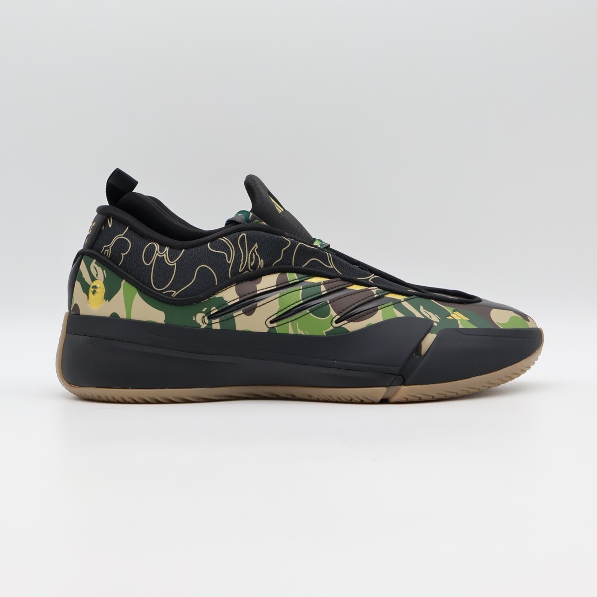 JH6358 A BATHING APE adidas Dame 9 Core Black (Men's) | eBay JH6358 A BATHING APE adidas Dame 9 Core Black (Men's) | eBay