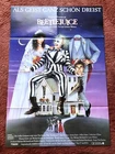 Beetlejuice Kinoplakat Poster A1, Michael Keaton, Winona Ryder, Tim Burton