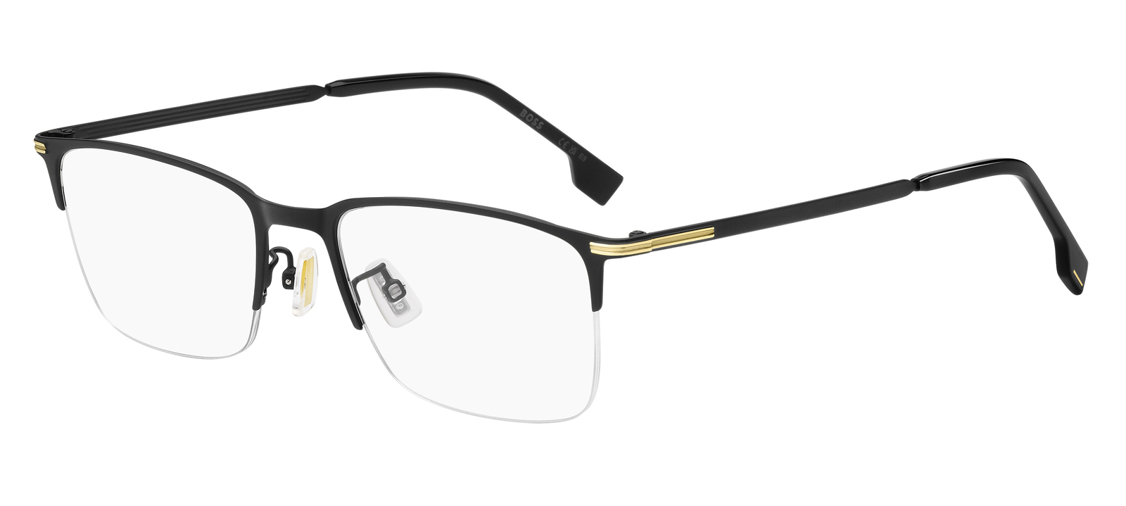 Occhiali da Vista HUGO BOSS BOSS 1616/F I46 MATTE BLACK GOLD 54/19/145 Uomo