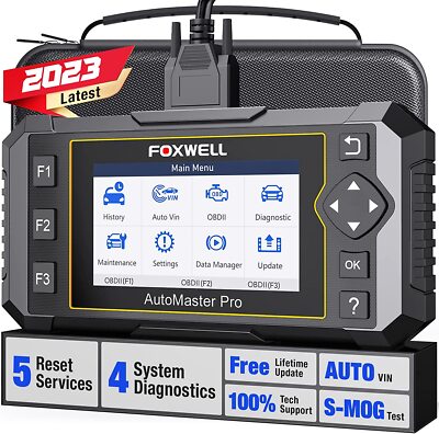 FOXWELL NT614 Elite OBD2 Scanner ABS SRS Oil Transmission Code Reader Diagnostic