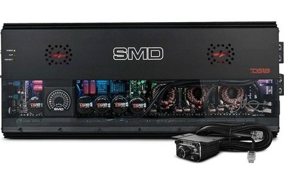 DS18 SMD-8500.1D 8500 Watt RMS Monoblock Class-D Amplifier VM1 Voltmeter Korean