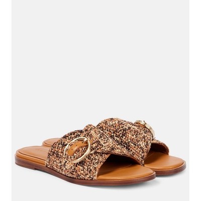 Clergerie Paris Irma raffia sandals 39 new