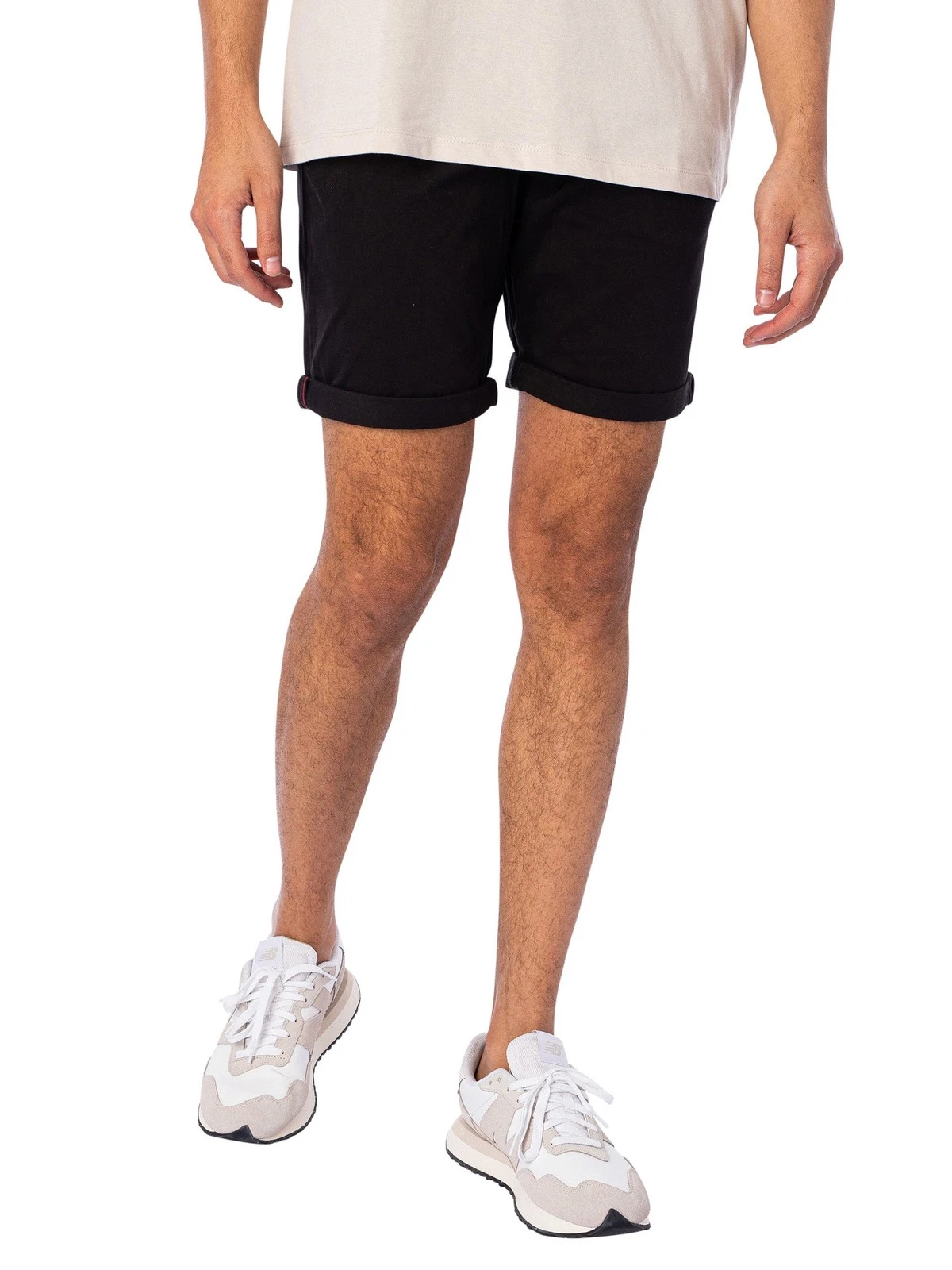 Jack & Jones Men's Bowie Chino Shorts, Black