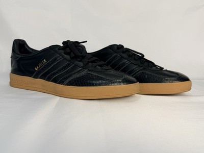 Adidas Gazelle Indoor Core Black Snakeskin Men s Size 10 LVL 029002