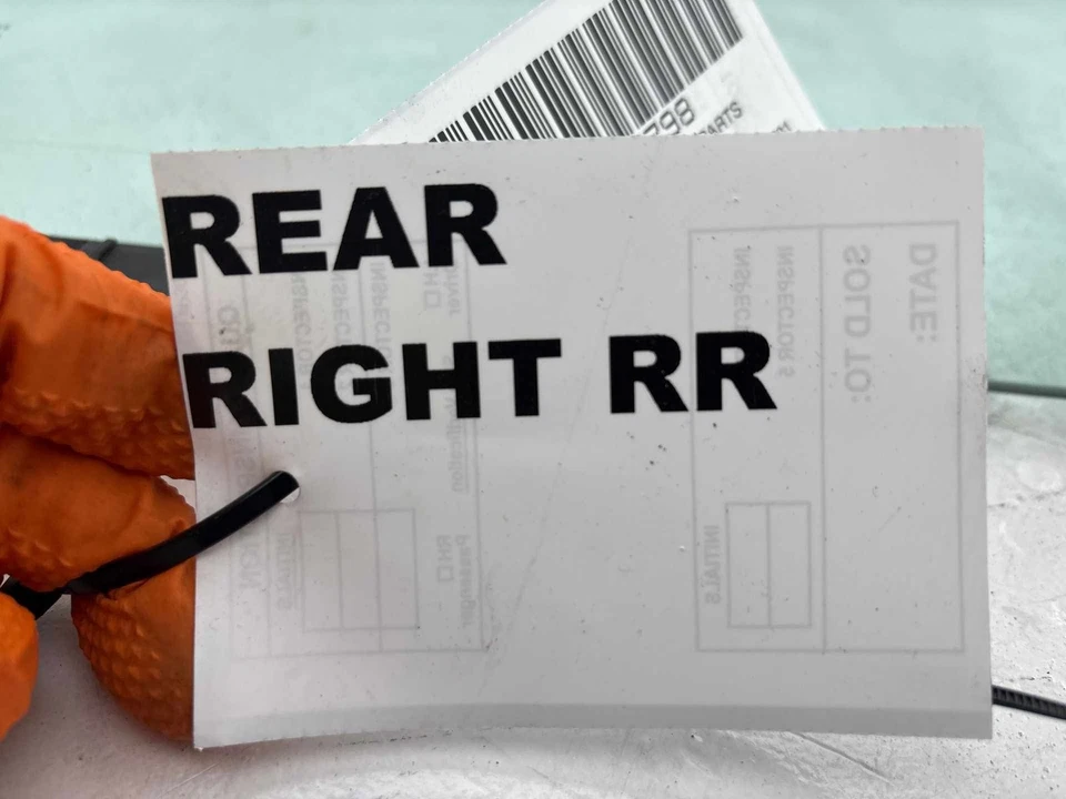 Ventana de vidrio puerta lateral pasajero trasero Mitsubishi Mirage G4 17-24 OEM Foto 4 de 4