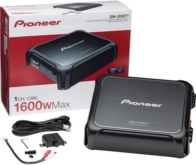 New GM-DX871  1-Channel  Class D, 1600 W Max Power  Digital Amplifier SPL Power
