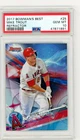 2017 Mike Trout  Bowman's Best Refractor Ref #25 Gem Mint PSA 10